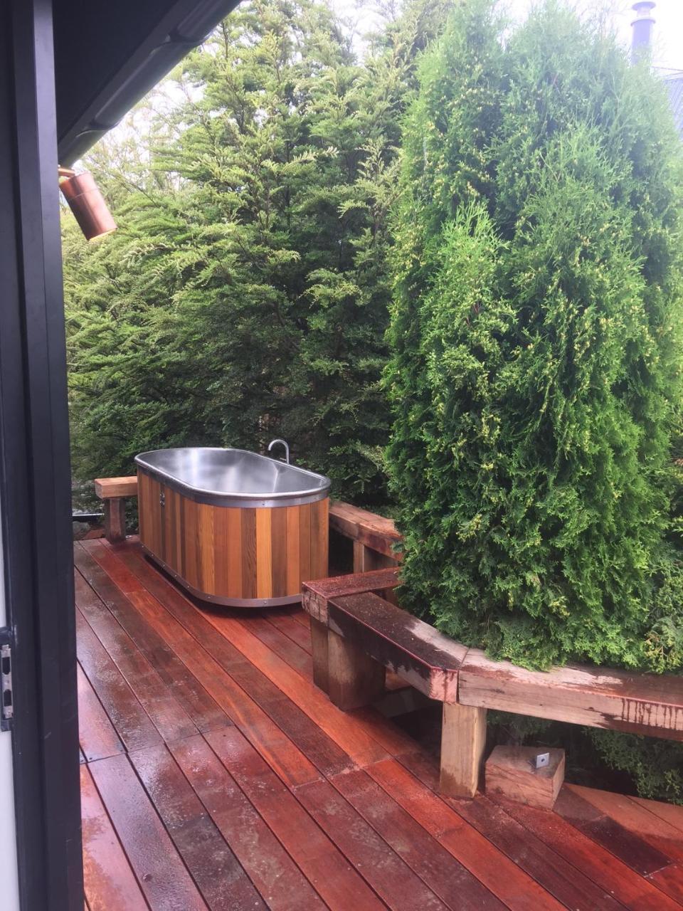 Black Beech House With Stunning Outdoor Bath Lake Tekapo Esterno foto