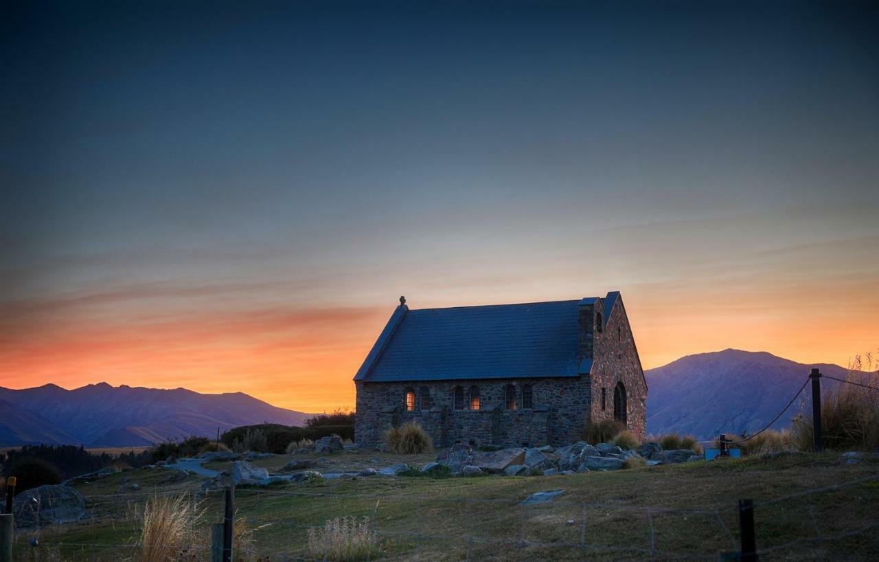 Black Beech House With Stunning Outdoor Bath Lake Tekapo Esterno foto
